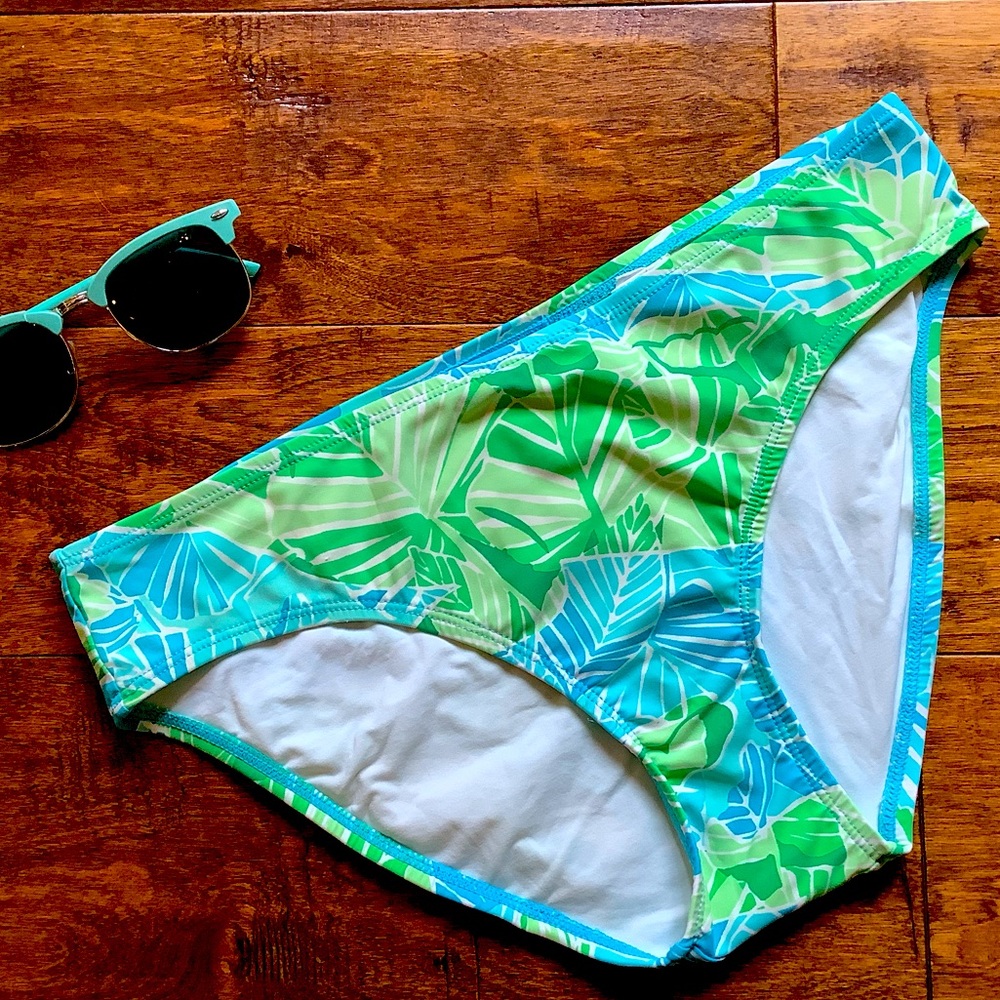 Lilly Pulitzer bikini bottom XS Blue Green…